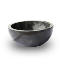 Indera Lavoar din piatră Gemma 501, marmură lustruită Ø40 cm, Negru (LX55396)