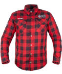W-TEC Black Heart Motoros ing W-TEC Black Heart Rattlesneak piros-fekete kockás 4XL