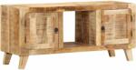 vidaXL tömör nyers mangófa TV-szekrény 105x46x32 cm (4104521)