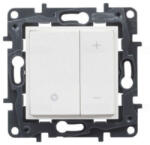 Legrand Niloé Step fehér fényerőszabályzó, nyomógombos 400W 863153A Legrand - Készlet erejéig! ! ! (863153A)