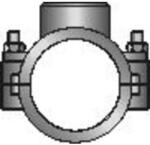 Poliext Nyeregidom megfúrós PN16 32mm x 3/4 (455322x)