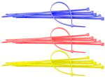 SapiSelco Colier Plastic Colorat (100 bucati) (640313)