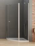 NEW TRENDY New Soleo cabină de duș 100x80 cm crom luciu/sticlă transparentă K-0608 (K0608)