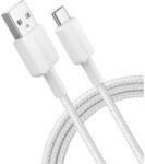 Anker Cablu Date si Incarcare Anker USB-A - USB-C Anker 322 18W 0.9m Alb