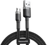 Baseus Cablu Date si Incarcare Baseus USB-A - microUSB Cafule 18W 0.5m Gri