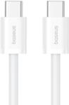 Baseus Cablu Date si Incarcare Baseus USB-C - USB-C Superior Series 2 100W 1m Alb