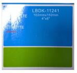 NEOMAX ЛЕНТА ЗА ЕТИКЕТНИ ПРИНТЕРИ BROTHER ТИП QL - LARGE SHIPPING LABEL - 102 mm x 152 mm x 200 - DK11241 (DK-11241) - PN LB-11241 - NEOMAX (300BRADK11241N)