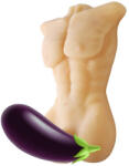 HISMITH STOY0470 Male Body Torso 3D Realistic Sex Toy Doll with Big Dildo Skin
