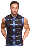 NEK Sleeveless Metallic Matte Look Figure-Emphasising Shirt 2161834 XXL