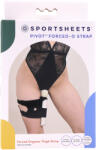 Sportsheets Pivot 2 in 1 Forced-O Strap Black