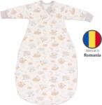 Kidizi Sac de dormit cu maneci din bumbac flausat Kidizi On a Cloud Pastel, 12-18 luni, 1 tog (5949551913221)