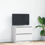 vidaXL fehér szerelt fa TV-szekrény 60x35x54 cm (861778)