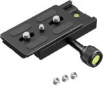 NEEWER Gyorskioldó Cseretalp - 90mm 1/4" 3/8" QR90 Quick Release Plate (10102284)