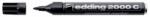 edding Marker permanent, varf 3 mm, negru, EDDING 2000 C (ED20001)