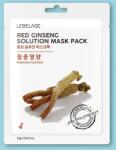 Lebelage Red Ginseng Solution Mask Ginzeng hidratáló arcmaszk - 23 ml / 1 db