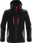 STORMTECH Férfi Patrol Soft Shell kabát L fekete|vörös