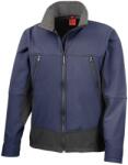 RESULT Férfi Activity Soft Shell kabát 3XL fekete|kék