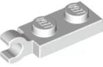 LEGO® 63868c1 - LEGO fehér lap 1 x 2 méretű, klipsszel a végén (63868c1)