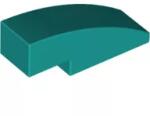 LEGO® 50950c39 - LEGO sötét türkiz kocka íves, 3 x 1 méretű, sima (50950c39)