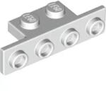 LEGO® 28802c1 - LEGO fehér lap 1 x 2 - 1 x 4 fordító, alul lekerekített sarkú (28802c1)