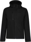 REGATTA Férfi Venturer 3 rétegű kapucnis Soft Shell kabát 2XL fekete