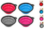  Castron silicon pliabil cu carabina 16, 5/11, 5/7 cm
