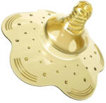  Virág formájú mellbimbó védő cumi - barna (00071)