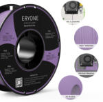  Eryone Matt PLA filament - Kékeslila (B0112038)