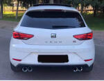Seat Leon Hátsó Spoiler 2012-2019 Fényes Fekete AutoVision (AVERS3104)
