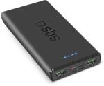 SBS 10, 000 mAh power bank 20W Power Delivery technológiával fekete