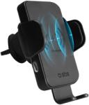 SBS TESUPWIR15WAUT okostelefon tartó vezeték nélküli töltővel légbefúvóra - fekete