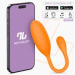 INTOYOU App Series Logan Vibrating Egg with App Orange