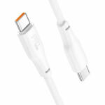 hoco. Cablu Date si Incarcare Hoco USB-C - USB-C X93 100W 1m Alb