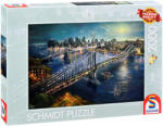 Schmidt Spiele Puzzle Schmidt din 2000 de piese - Lună plină peste Manhattan (58782) Puzzle