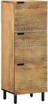 vidaXL barna tömör mangófa magasszekrény 40 x 33 x 110 cm (4017749)