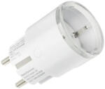 Shelly Plug S (Gen3) Wi-Fi + Bluetooth, Matter kompatibilis, fogyasztásmérős okoskonnektor, fehér (ALL-KON-PLUSSW-R3)