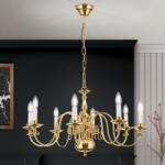 Orion Candelabru 8 brate design clasic FLAMISCH, alama lucioasa (LU 1235/8 MS OR)