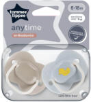  Suzete ortodontice Anytime, 6-18 luni, 2 bucati, Ratusca, Tommee Tippee
