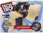 Spin Master Set Tech Deck Rampa Mega Half Pipe Figurina