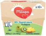 Milupa Frutapura 100% alma-ananász-kiwi gyümölcspép 6 hónapos kortól 4 × 100 g
