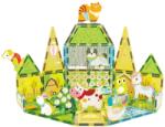 PicassoTiles Constructor magnetic Picasso Tiles - Animale de fermă, 52 piese (PTQ17) Jucarii de constructii magnetice