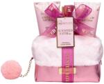 IDC Institute Set Cadou Femei IDC Institute Scented Bath Rose, Gel de dus 100 ml, Lotiune de Corp 80 ml, Sampon 80 ml si Geanta (AQIDC000106)