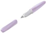 Pelikan Roller Twist ECO, Grip Ergonomic, Ambidextru, 1 Rezerva Albastra Inclusa, Mov Deschis, in Cutie de Carton (HRZ-824668)