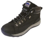 Portwest FW31 - Steelite Mid Cut nubuk munkavédelmi bakancs SB, fekete (PW-FW31BKR42)