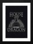 GB eye Afiș înrămat GB eye Television: House of the Dragon - Iron Throne (GBYDCO181)