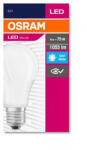 OSRAM LED izzó, E27, gömb, A60, 10W, 1055lm, 4000K (HF), OSRAM "Value (OLEDE2705)