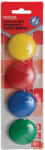 Office Products Mágnes kerek, 40 mm, 4 darabos, Office Products