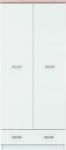Bogdan Furniture Europe Двукрилен гардероб Top Mix SZF 2D1S_80-E20
