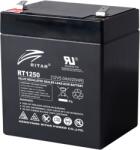 Ritar Оловна батерия RITAR, (RT1250) AGM, 12V, 5Ah, 90/ 70/ 10 1mm, Терминал 2 (RITAR-RT1250) - zettabytex