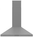 LDK Hota decorativa LDK HP-3IX, Putere de absorbtie 300 m3/h, 3 trepte de putere, 1 motor, Iluminare LED, Filtru aluminiu, 60 cm, Inox Hota